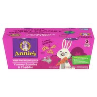 Annie's Yummy Bunnies & Cheddar Pasta & Cheese, 2 count