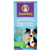 Annie's Puppies & Kitties & White Cheddar Pasta & Cheese, 6 oz