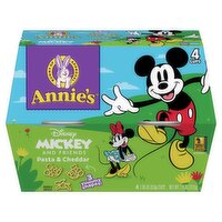 Annie's Disney Mickey and Friends Pasta & Cheddar, 1.85 oz, 4 count