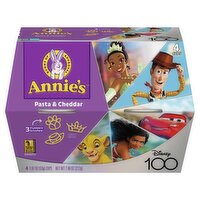 Annie's Disney 100 Pasta & Cheddar, 1.87 oz, 4 count, 7.48 Ounce