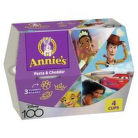 Annie's Disney 100 Pasta & Cheddar, 1.87 oz, 4 count