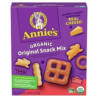 Annie's Organic Original Snack Mix Baked Crackers, 9 oz