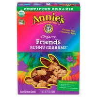 Annie's Homegrown Bunny Grahams Organic Friends Baked Graham Snacks, 7 oz