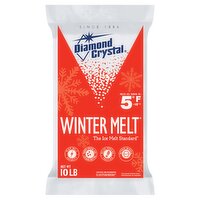 Diamond Crystal Winter Melt Ice Melting Crystals, 10 lb