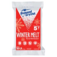 Diamond Crystal Ice Melting Crystals Winter Melt, 50 lb