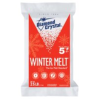 Diamond Crystal Winter Melt Ice Melting Crystals, 25 lb, 25 Pound