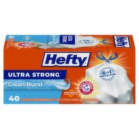 Hefty Ultra Strong Clean Burst Scent Trash Bags