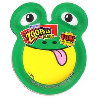 Hefty Zoo Pals Coated Paper Plates, 15 count