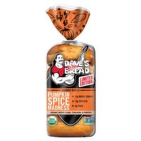 Dave's Killer Bread Pumpkin Spice Madness Organic Bagels Limited Edition, 16.75 oz