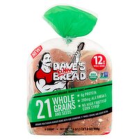 Dave's Killer Bread 21 Whole Grains & Seeds Organic Burger Buns, 8 count, 17.6 oz