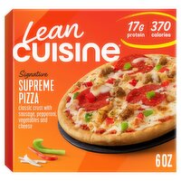 Lean Cuisine Signature Supreme Pizza, 6 oz
