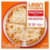 Lean Cuisine Protein Kick Four Cheese Pizza, 6 oz, 6 Ounce