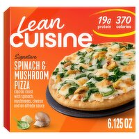 Lean Cuisine Protein Kick Spinach & Mushroom Pizza, 6 1/8 oz