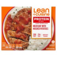 Lean Cuisine Protein Kick Meatloaf with Mashed Potatoes, 9 3/8 oz, 9.38 Ounce