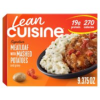 Lean Cuisine Signature Meatloaf with Mashed Potatoes and Gravy, 9 3/8 oz