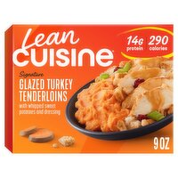 Lean Cuisine Signature Glazed Turkey Tenderloins with Whipped Sweet Potatoes & Dressing, 9 oz