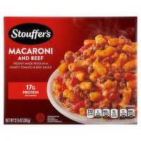 Stouffer's Macaroni & Beef, 12 7/8 oz, 12.87 Ounce