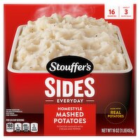 Stouffer's Sides Everyday Homestyle Mashed Potatoes, 16 oz, 16 Ounce
