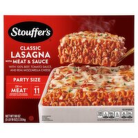 Stouffer's Classics Lasagna with Meat & Sauce Party Size, 90 oz