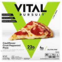 VitaL Pursuit Life Cuisine Cauliflower Crust Pepperoni Pizza, 6.3 oz, 6 Ounce