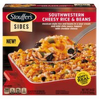 Stouffer's Sides Southwestern Cheesy Rice & Beans, 24 oz, 24 Ounce