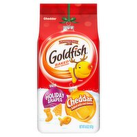 Pepperidge Farm Goldfish Holiday Shapes Cheddar Baked Snack Crackers, 6.6 oz