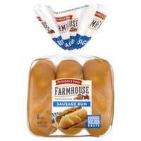 Pepperidge Farm Farmhouse Sausage Buns, 6 count, 17 oz, 17 Ounce