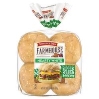 Pepperidge Farm Farmhouse Hearty White Buns, 8 count, 20 oz