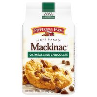 Pepperidge Farm Soft Baked Mackinac Oatmeal Milk Chocolate Cookies, 8 count, 8.6 oz
