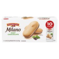 Pepperidge Farm Milano Mint Chocolate Cookies, 0.75 oz, 10 count