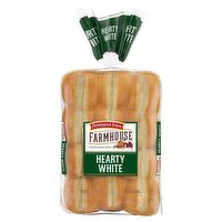 Pepperidge Farm Farmhouse Hearty White Rolls, 12 count, 12 oz, 12 Ounce