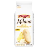 Pepperidge Farm Milano Lemon White Chocolate Distinctive Cookies, 15 count, 7 oz