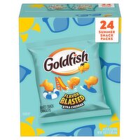 Goldfish Flavor Blasted Xtra Cheddar Baked Snack Crackers, 0.75 oz, 24 count