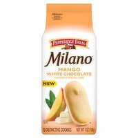 Pepperidge Farm Milano Mango White Chocolate Distinctive Cookies, 15 count, 7 oz, 7 Ounce