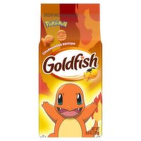 Goldfish Pokémon Cheddar Baked Snack Crackers Charmander Edition, 6.6 oz