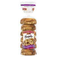 Pepperidge Farm Cinnamon Raisin Pre-Sliced Bagels, 6 count, 21 oz