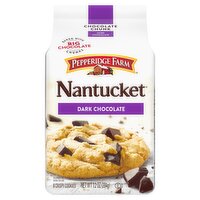 Pepperidge Farm Nantucket Dark Chocolate Chunk Crispy Cookies, 8 count, 7.2 oz