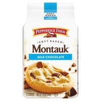 Pepperidge Farm Montauk Soft Baked Milk Chocolate Cookies, 8 count, 8.6 oz