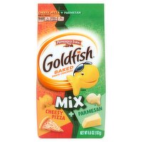 Pepperidge Farm Goldfish Cheesy Pizza + Parmesan Mix Baked Snack Crackers, 11.5 oz, 6.6 Ounce