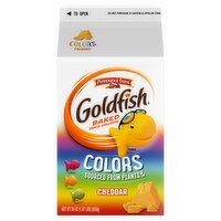 Pepperidge Farm Goldfish Colors Cheddar Baked Snack Crackers, 30 oz