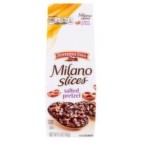 Pepperidge Farm Milano Slices Salted Pretzel Cookies, 15 count, 5 oz