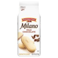 Pepperidge Farm Milano Milk Chocolate Distinctive Cookies, 15 count, 6 oz, 6 Ounce