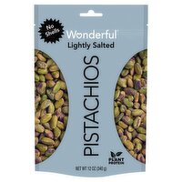 Wonderful Lightly Salted Pistachios, 12 oz