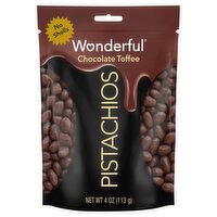 Wonderful Chocolate Toffee Pistachios, 4 oz
