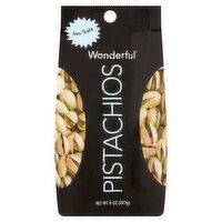 Wonderful No Salt Pistachios, 8 oz, 8 Ounce