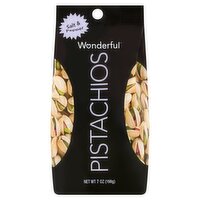 Wonderful Salt & Pepper Pistachios, 7 oz, 7 Ounce