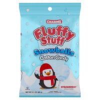 Charms Fluffy Stuff Snowballs Strawberry Cotton Candy, 2.1 oz