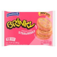 Colombina Brinky Strawberry Sandwich Cookies, 12 count, 13.97 oz