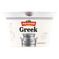 Mehadrin Greek Plain Nonfat Yogurt, 6 oz