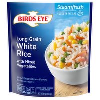 Birds Eye Steamfresh Long Grain White Rice with Mixed Vegetables, 10 oz, 10 Ounce